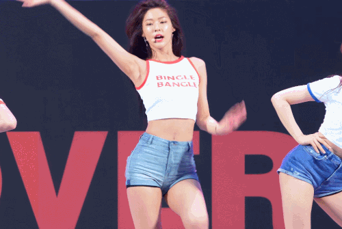 설현-AOA-사뿐사뿐