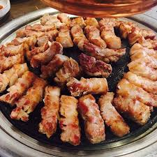 삼겹살과 김치구이란 4