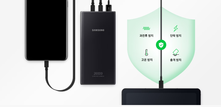 삼성정품보조배터리_PD배터리팩20&#44;000mAh(3.85V기준)_안전성