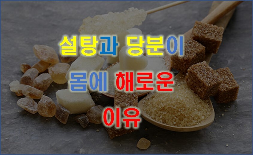  설탕과 당분이 우리 몸에 해로운 이유와 당분을 줄이는 생활습관