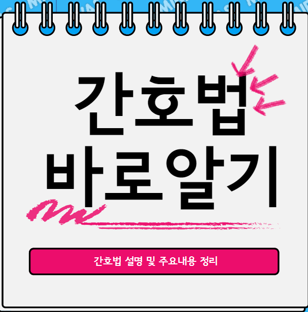  간호법 설명 및 주요 내용 정리