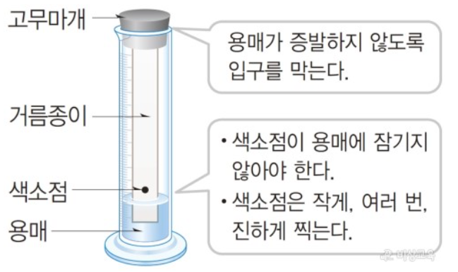 크로마토그래피 용어 및 주의ㅏ항