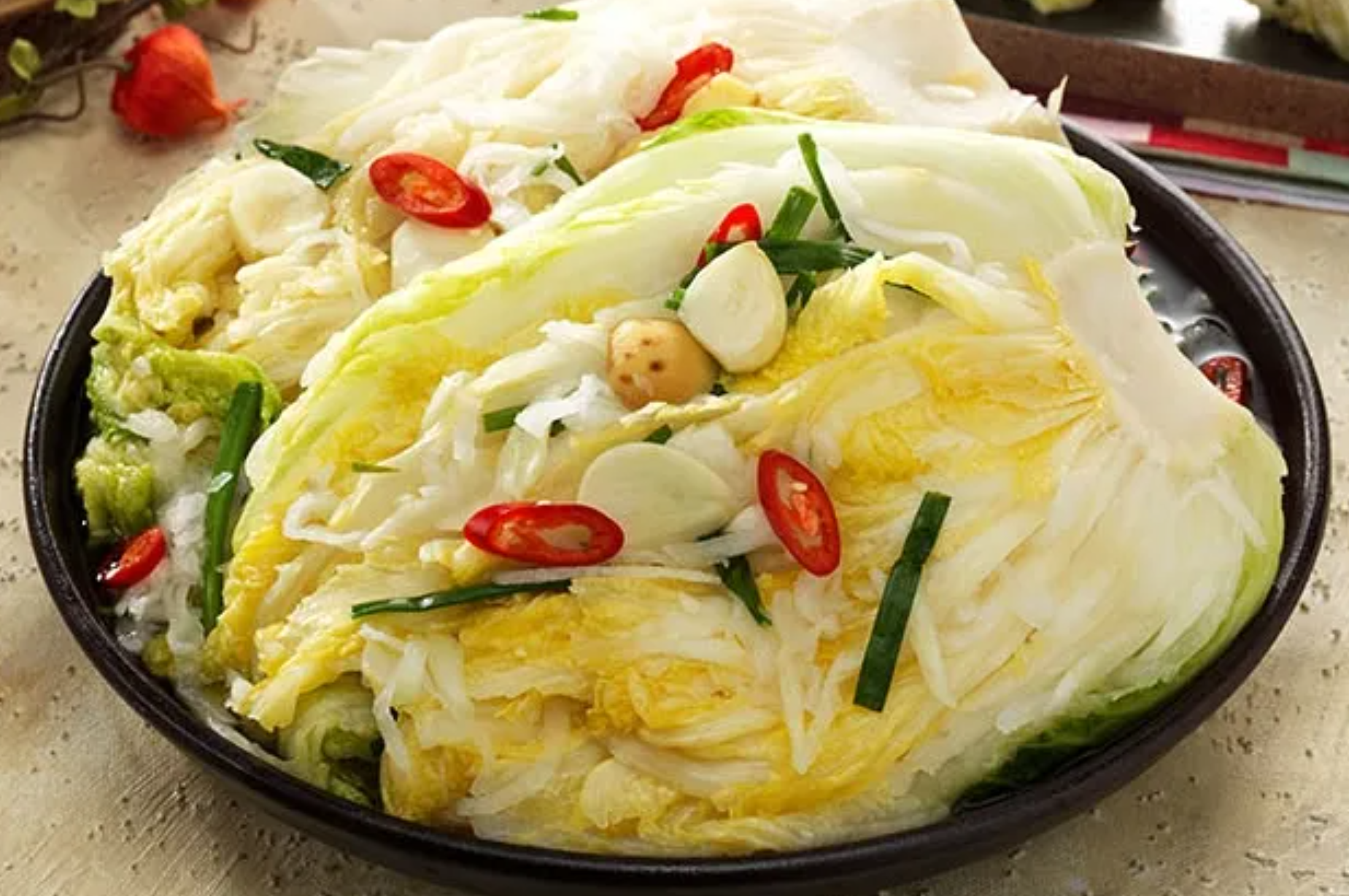  백김치 맛있게 담는법 황금레시피