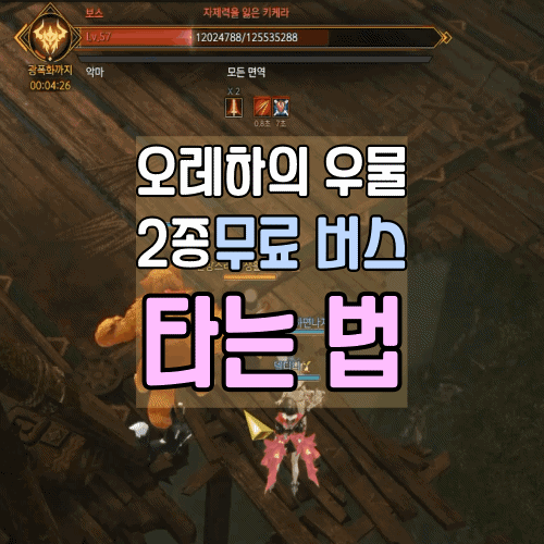 로스트아크 초보를 위한 1325 오레하의 우물 2종 버스 타는 방법 알아보기 로스트아크 초보를 위한 1325 오레하의 우물 2종 버스 타는 방법 알아보기