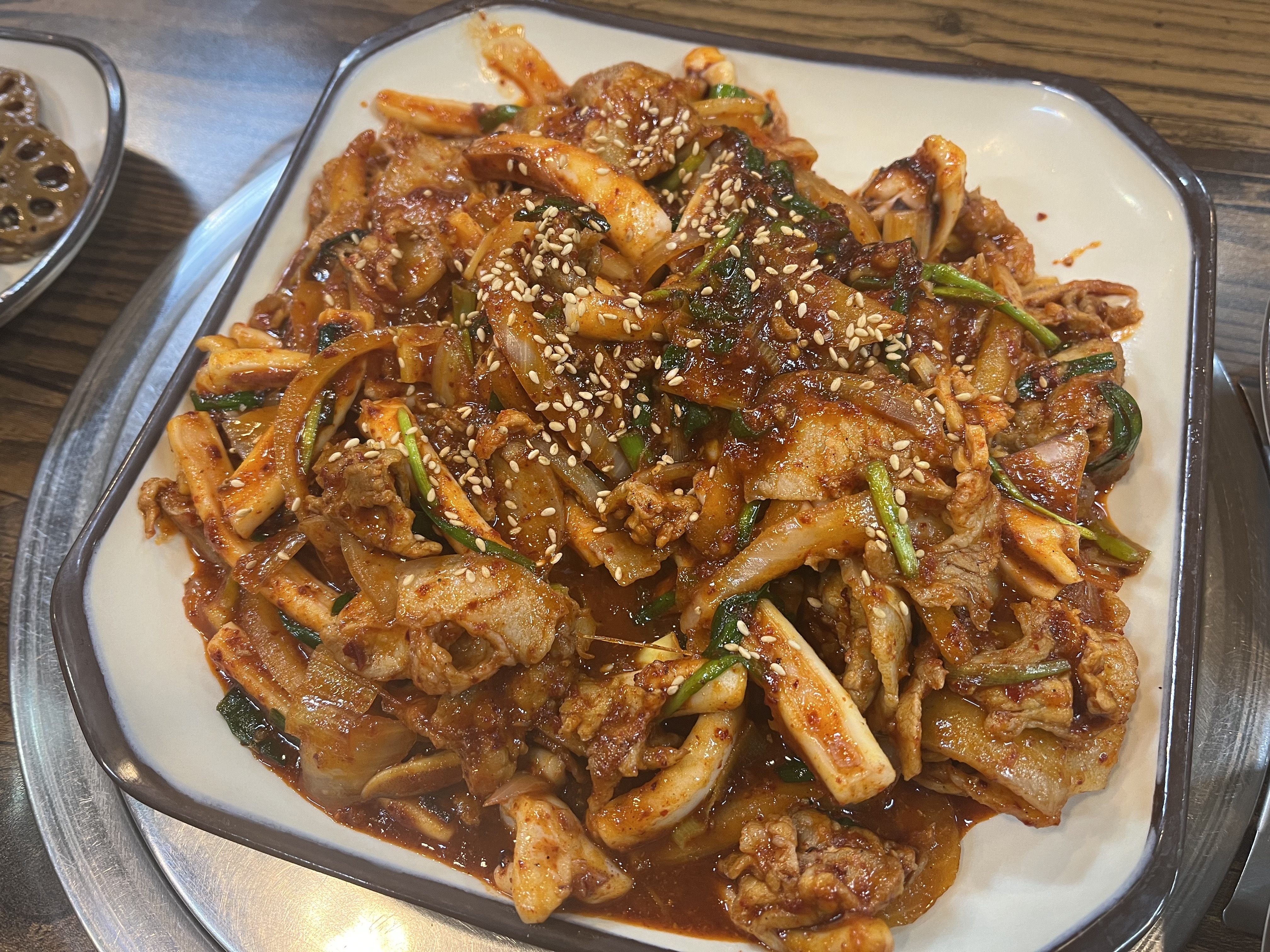 풍년식당 오삼불고기