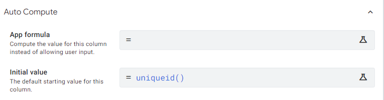 앱시트 initial value 이미지