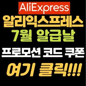 알리 익스프레스 소핑몰 프로모션 코드 배소종회_3