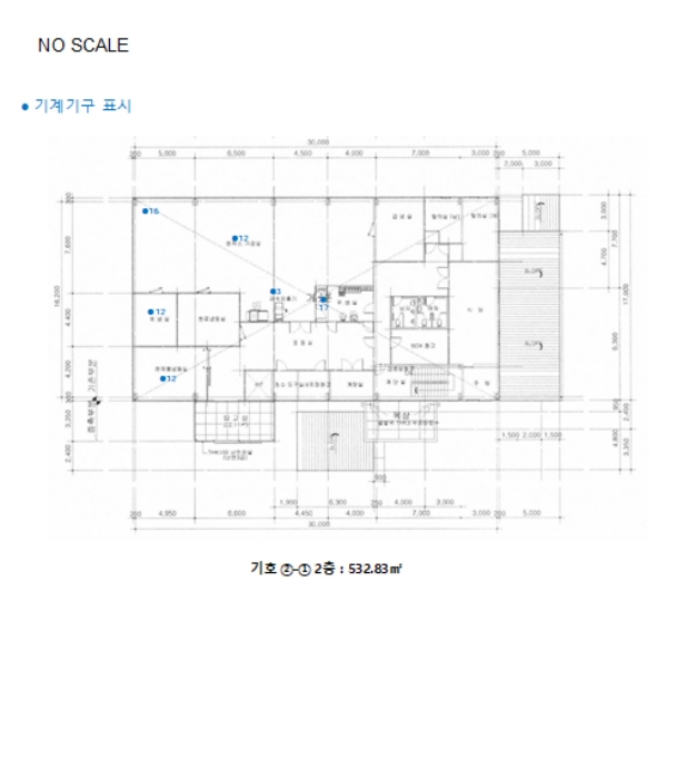 광주지방법원2021타경75 건물개황도