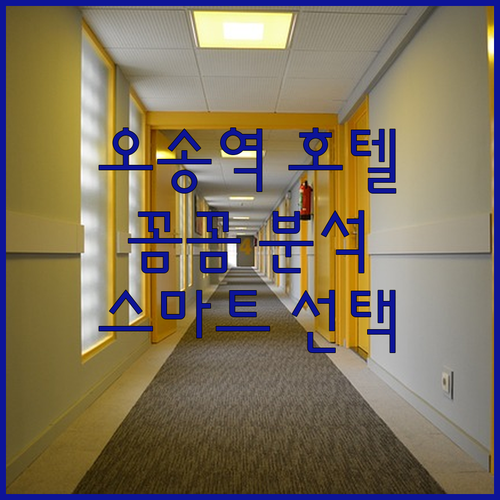 오송역 호텔 완벽 분석, 당신의 스마