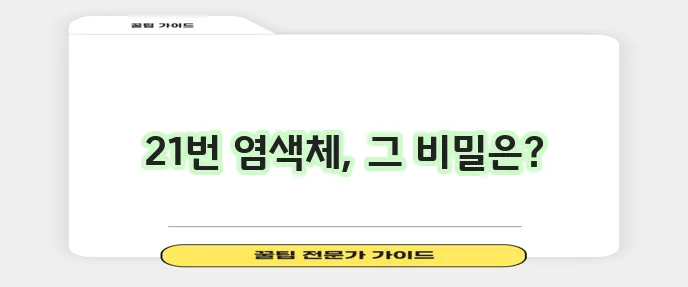 다운 증후군 특징은 염색체 이상으로 정의됩니다!