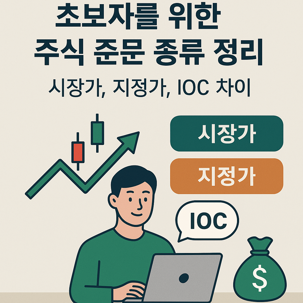 2025년 주식 투자자를 위한 완벽한 주문 가이드: 시장가·지정가·IOC 주문의 모든 것 - 썸네일