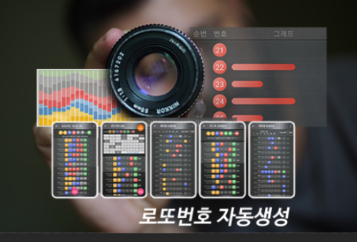 로또번호 자동생성 예상번호 당첨번호 분석 생성기