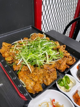 연탄불고기 오리양념불고기