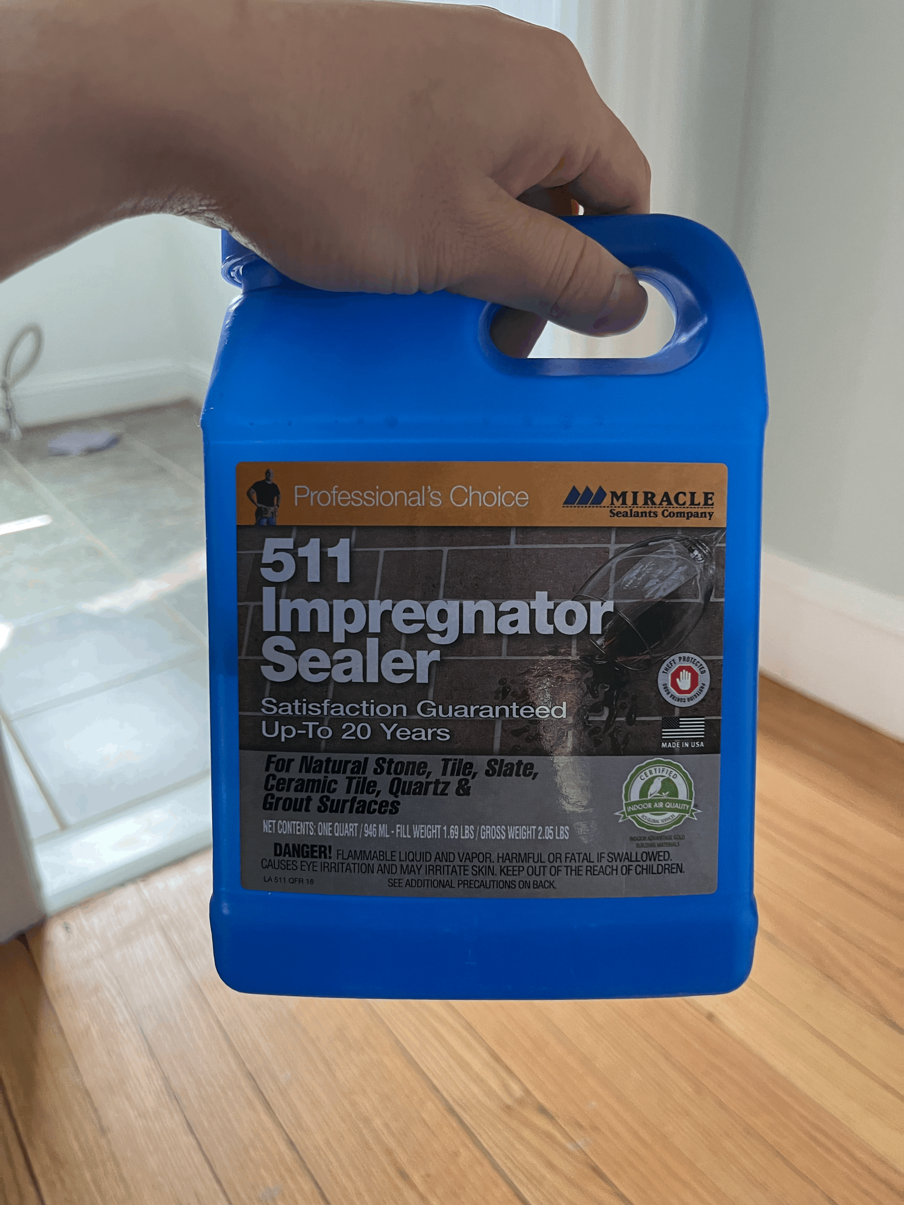 how to apply 511 impregnator sealer