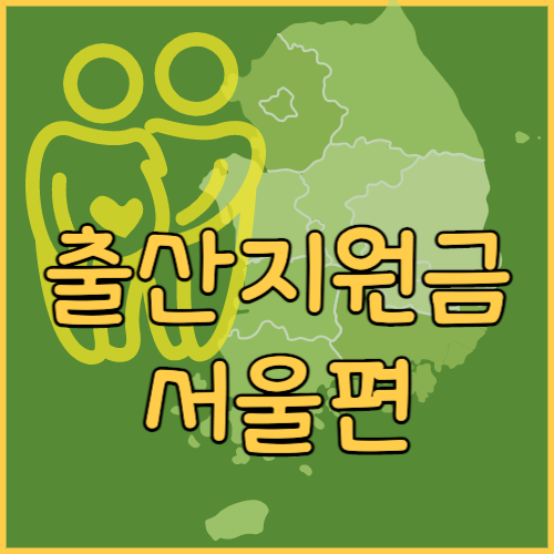 서울 출산지원금