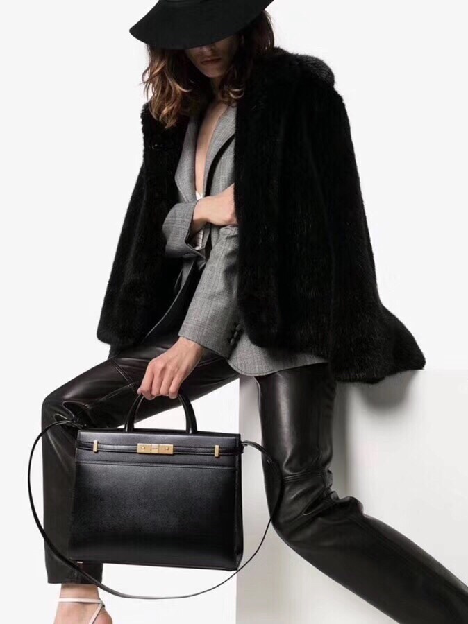  [SAINT LAURENT] 입생로랑 스몰 쇼핑 맨하탄백 56870202G0W1000 (2 COLOR)