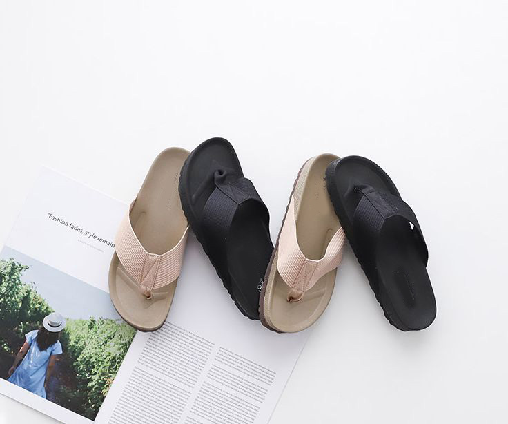  패브릭 끈 3cm 쪼리 슬리퍼