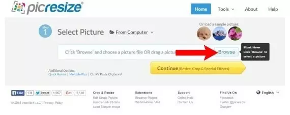 PicResize 사용방법