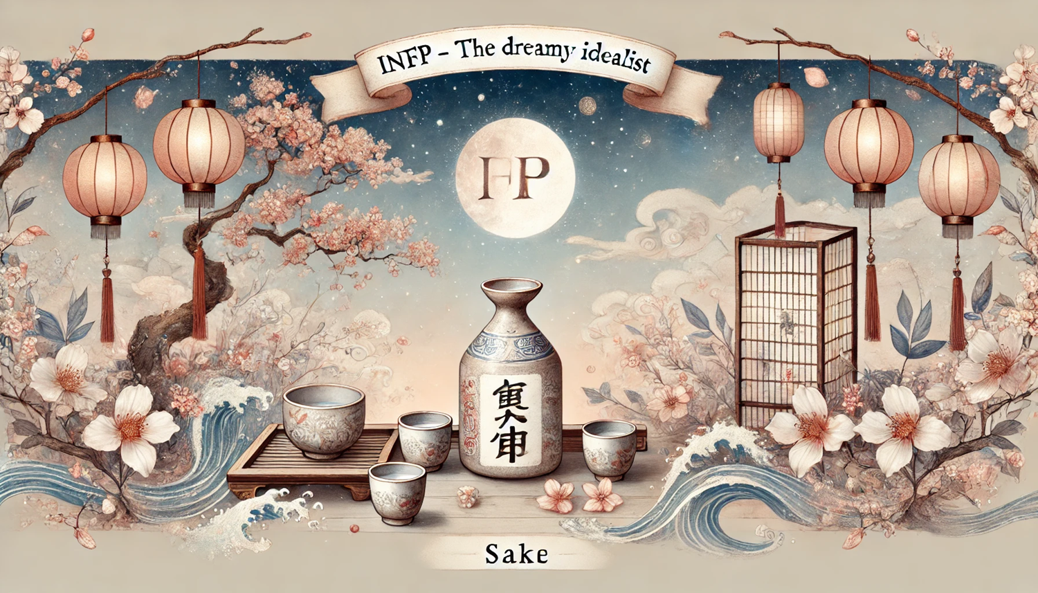 INFP – 감성적인 몽상가, 사케
