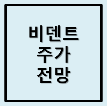  비트코인 관련주 비덴트 주가 전망
