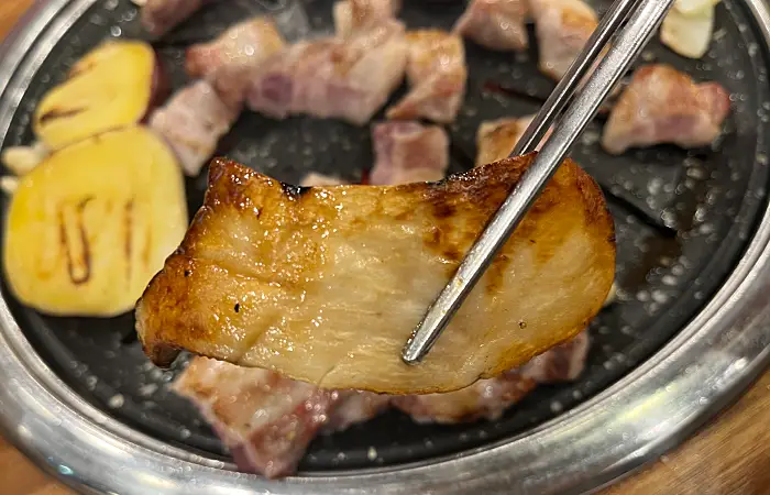 구운 버섯