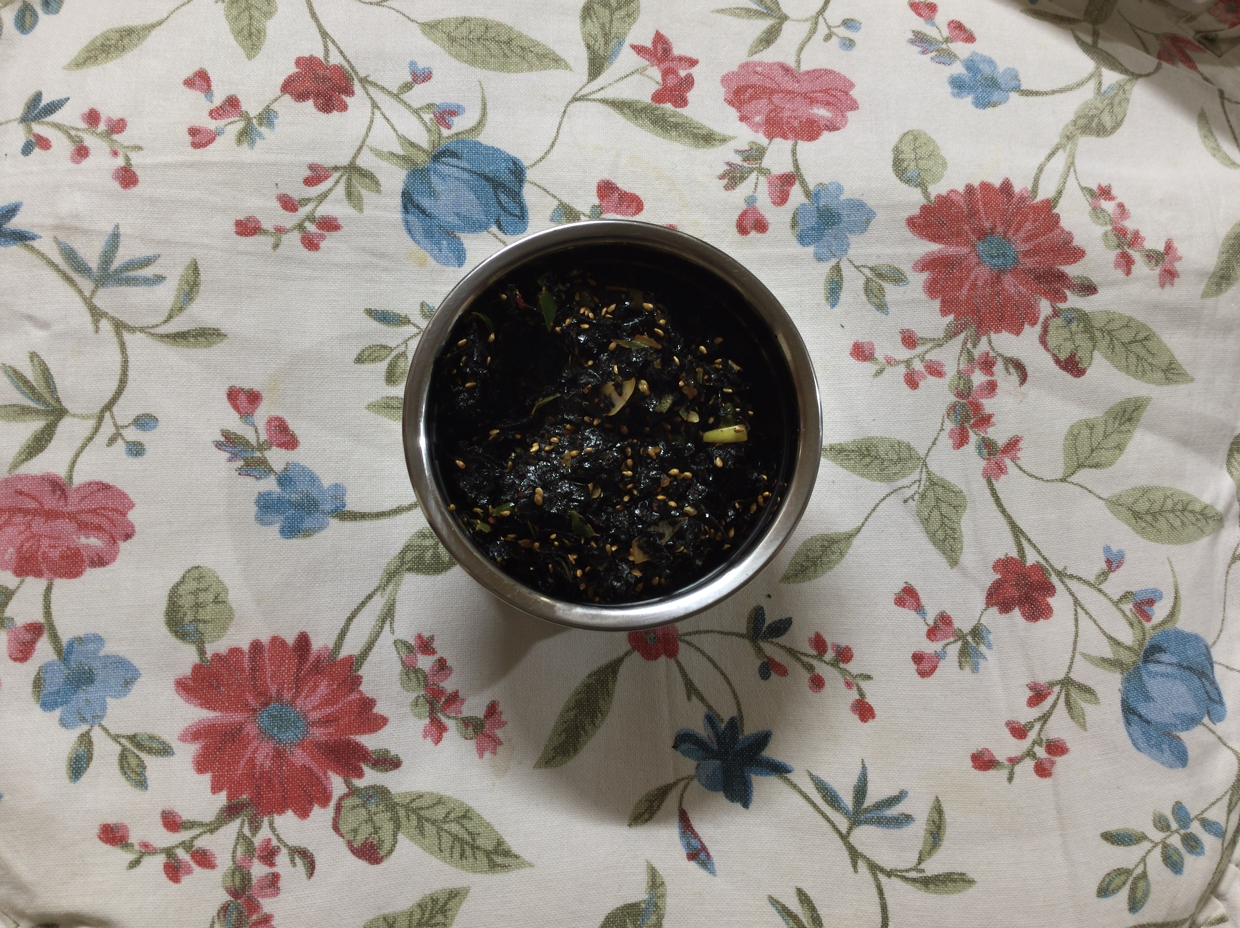  짭짤하고 고소한 맛, 김무침(Laver Salad)