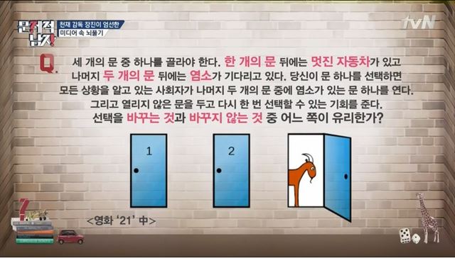  몬티 홀 문제 풀이 (아주 쉬운 설명)