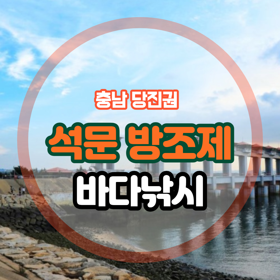  당진 석문 방조제 바다낚시 - #캠핑 #주차장 # 화장실   