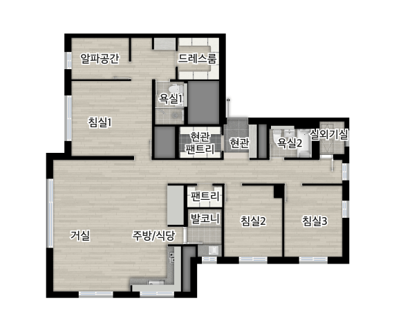 e편한세상 동탄 파크아너스 99B