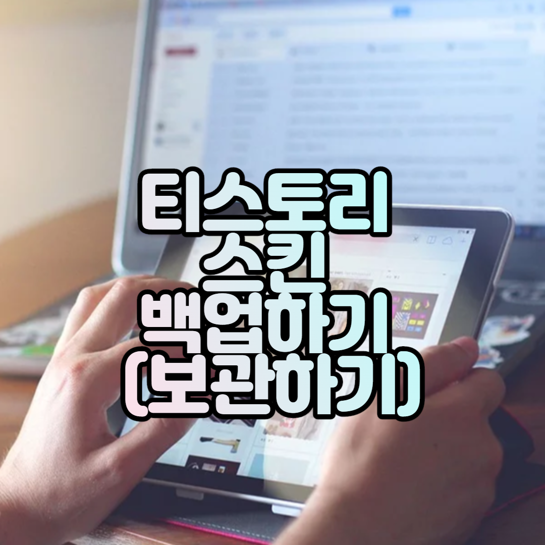  티스토리 스킨 백업하기 (보관하기)