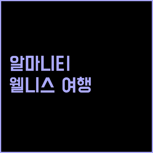 알마니티 호이안 리조트 생생 후기 웰