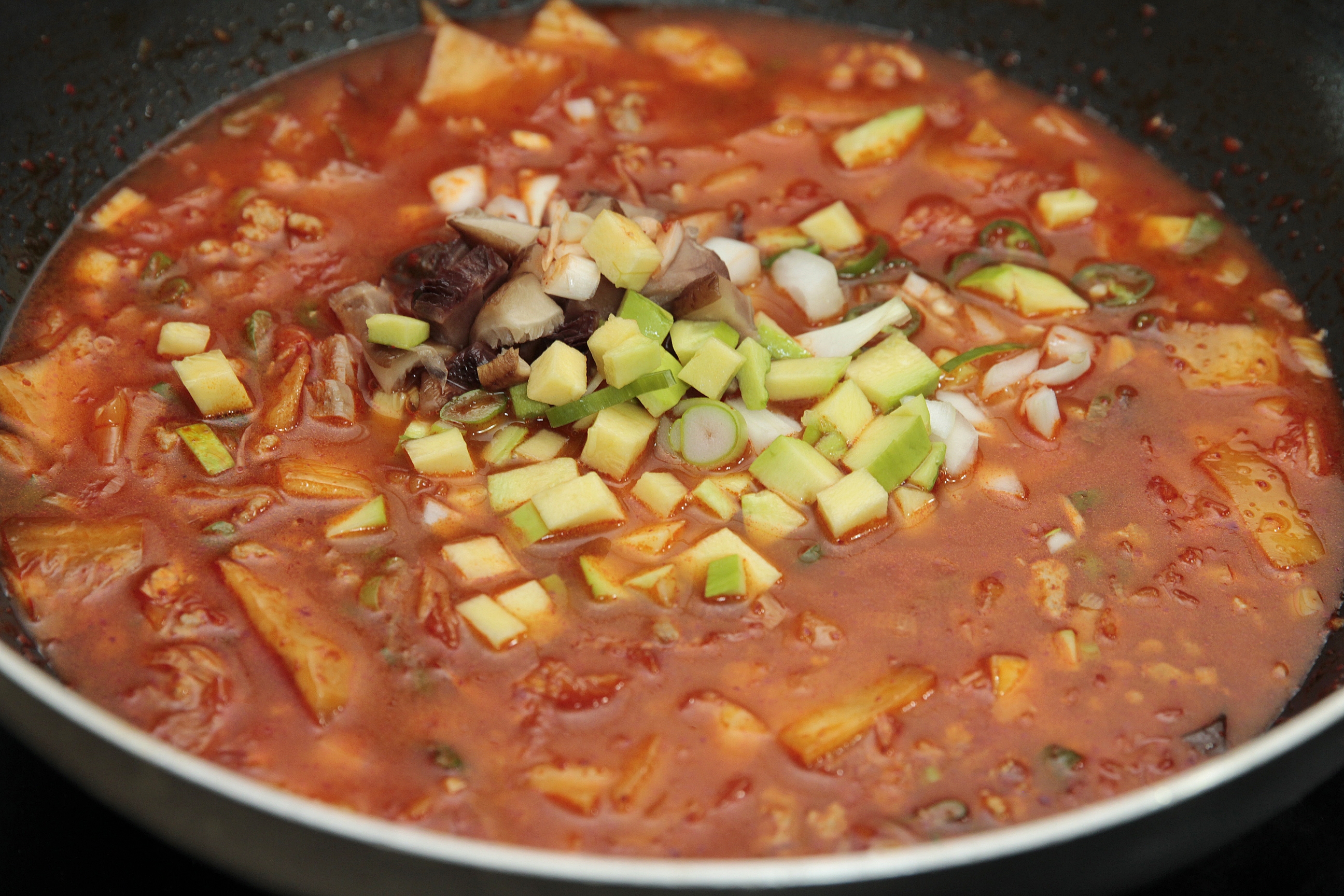 김치순두부찌개_백종원순두부찌개_재료