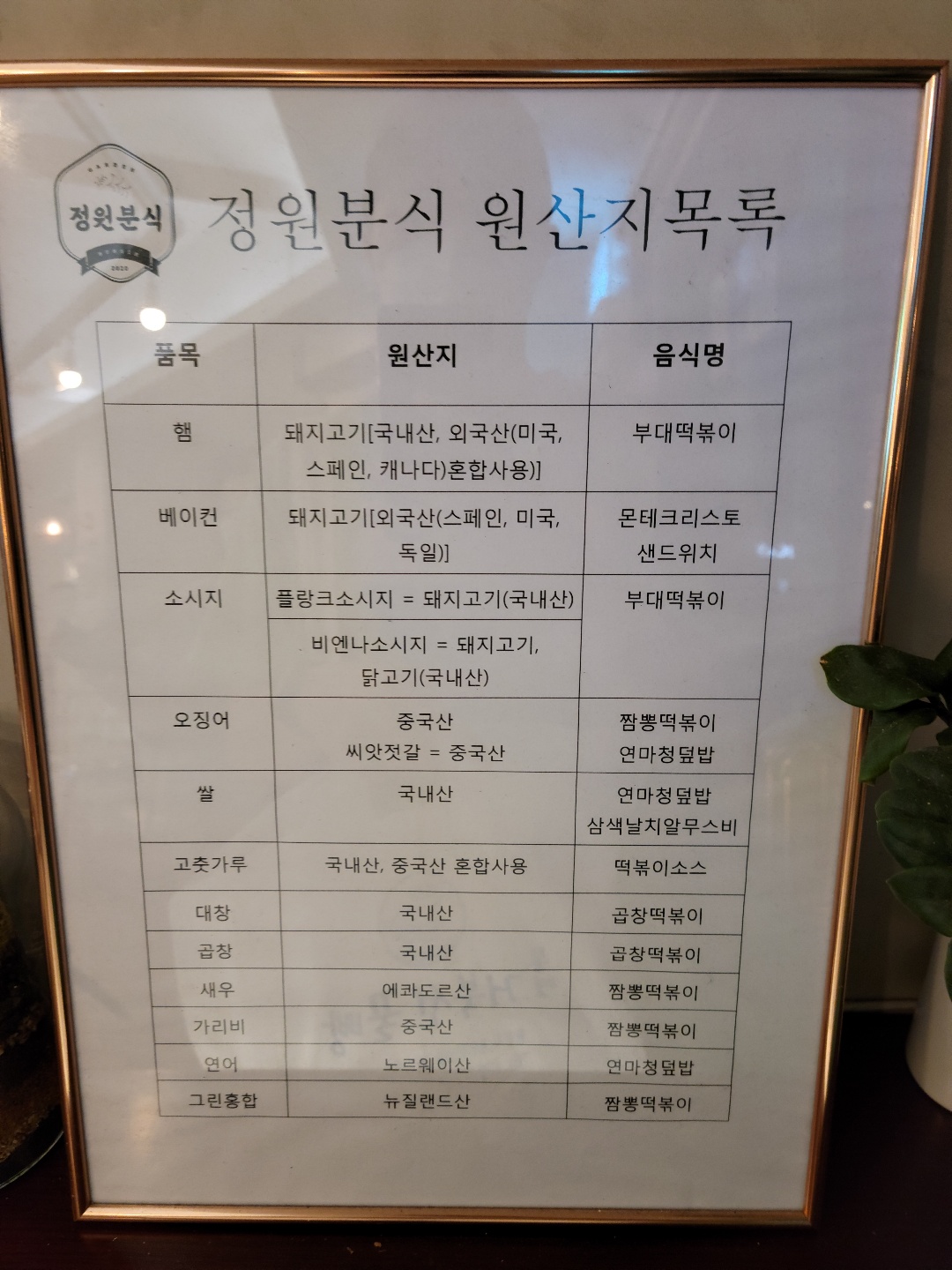 정원분식