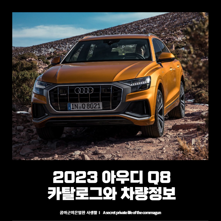 2023 아우디 Q8 카탈로그와 차량정보