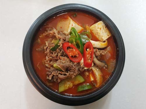  차돌박이 된장찌개 황금레시피