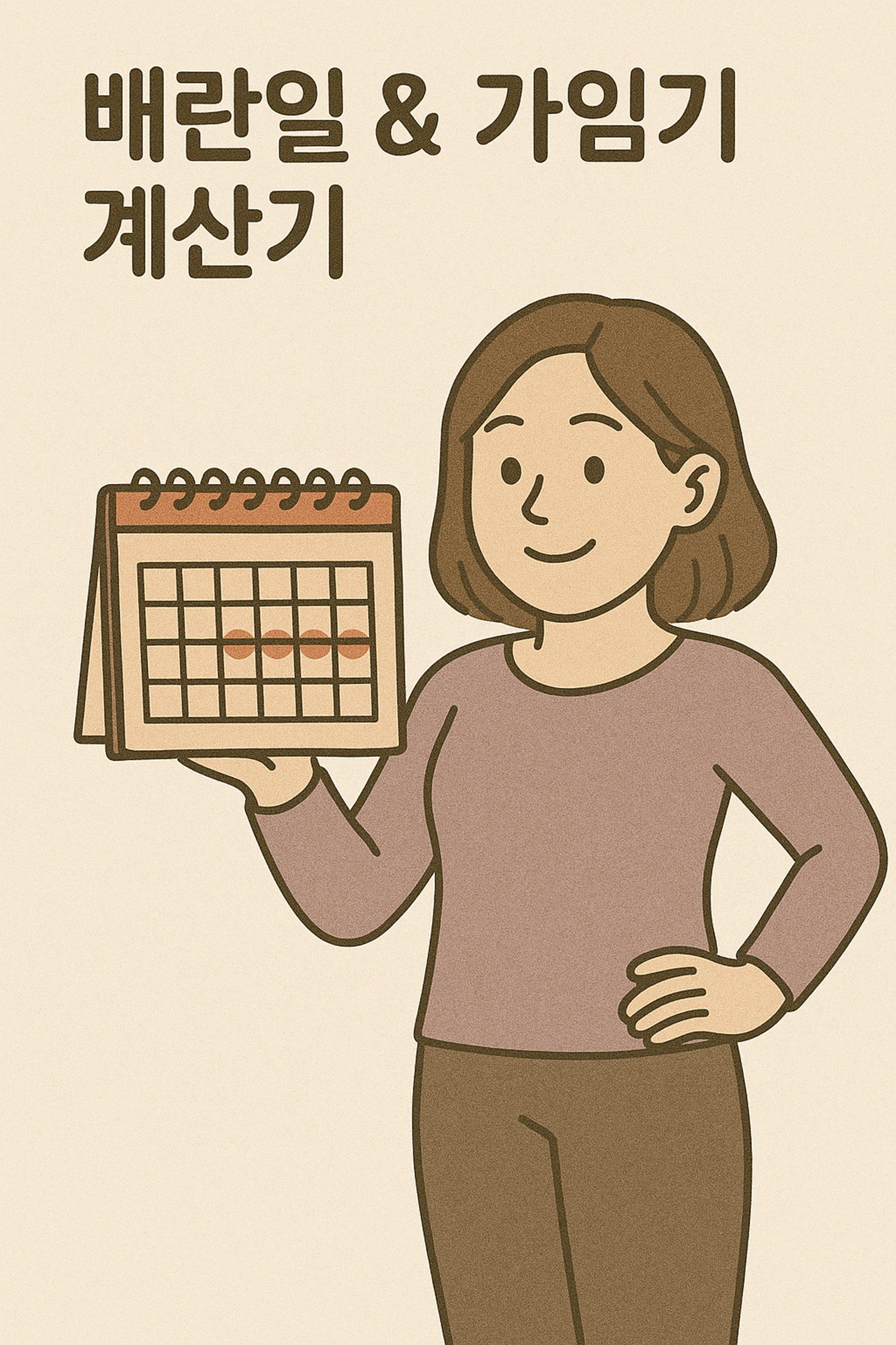 배란일 & 가임기 계산기