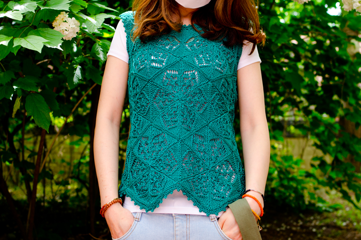 petal [2021-8] Hexagon Petal Tee _ pattern 8