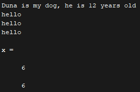 [matlab] disp / fprintf / sprintf 차이