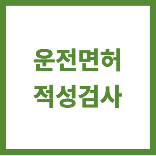  운전 면허 갱신 및 적성검사: 안전한 운전을 위한 필수 절차