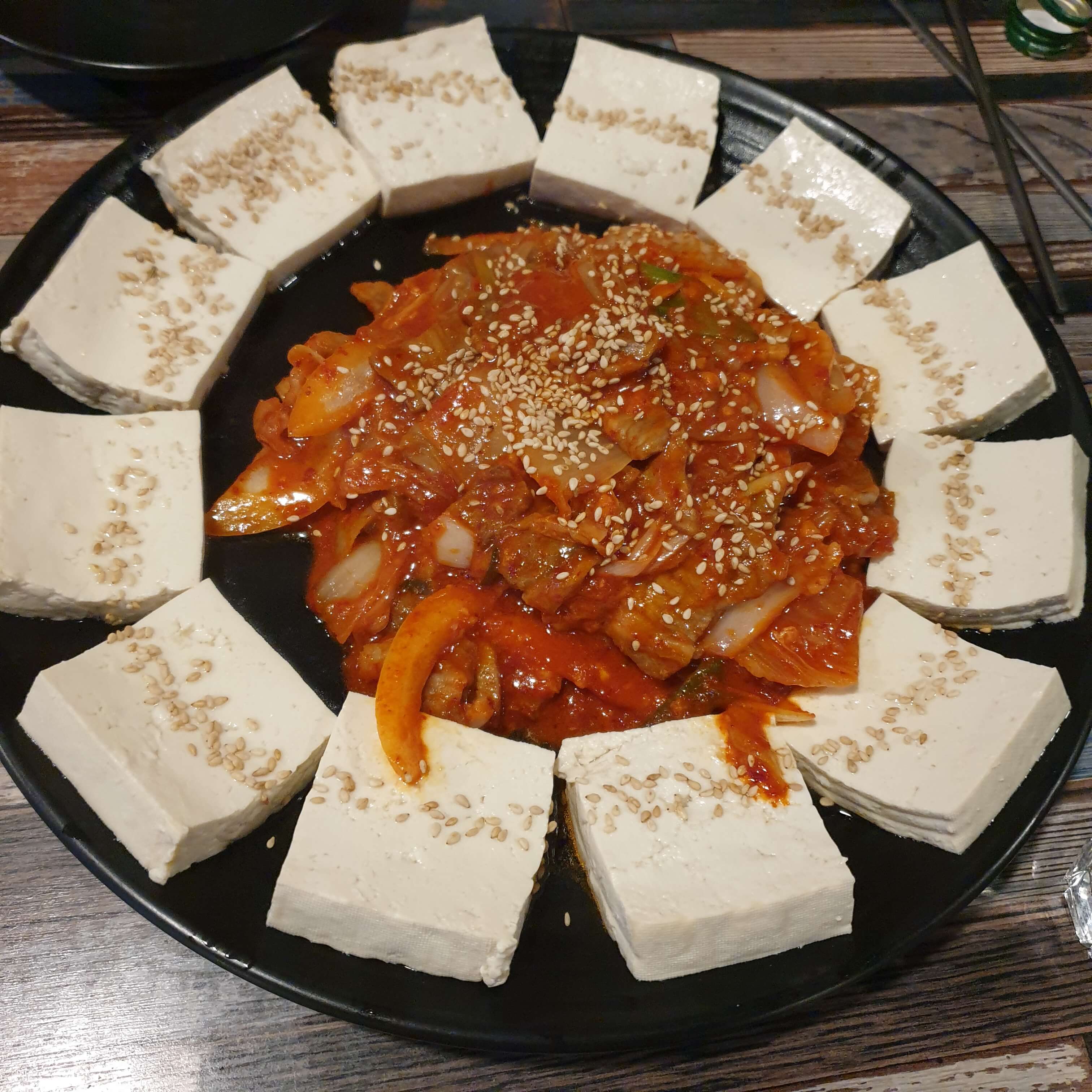 두부김치사진