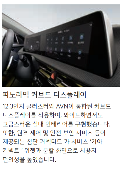 파라노믹 커브드 디스플레이