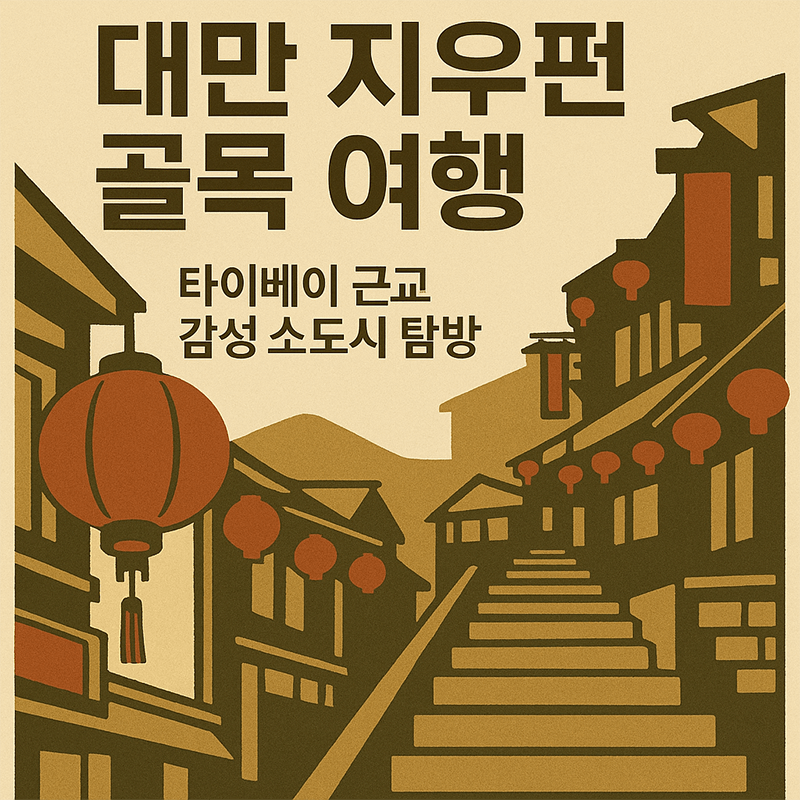 대만 지우펀 골목 여행-썸네일