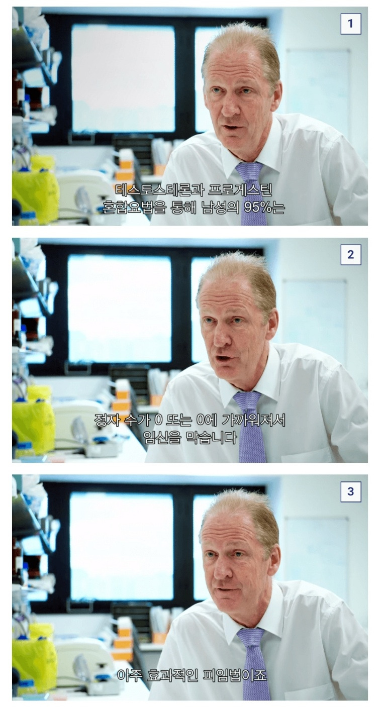 남성 피임약이 없는 이유