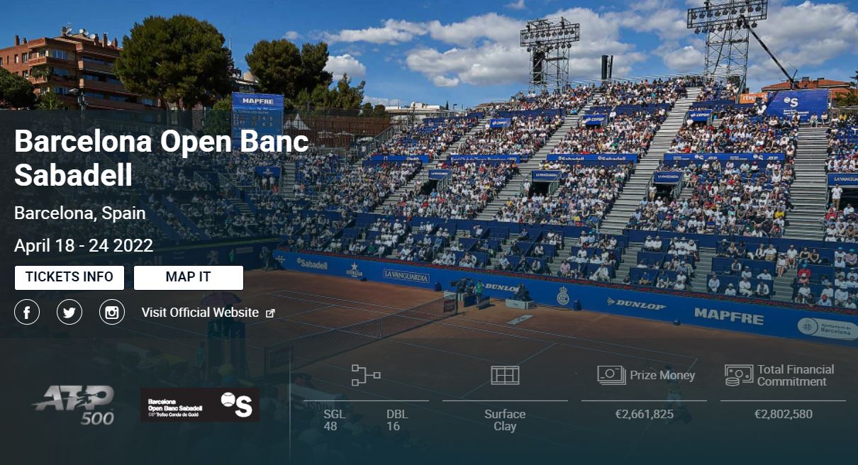 테니스, Atp500 Barcelona Open 권순우 선수 1회전 승리