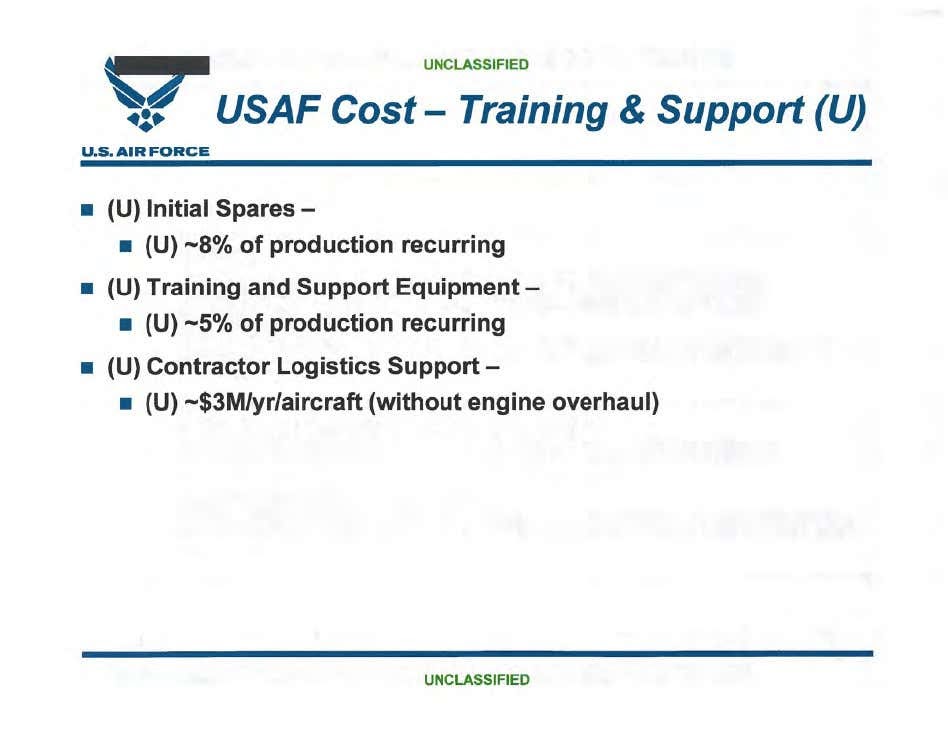 F-22 운용 유지 비용