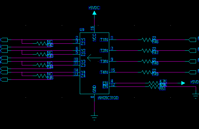  [회로설계에 필요한 기초 IC 분석] 7. RS422 IC (AM26C31QD) DRIVER
