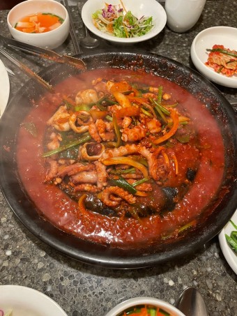 오징어불고기백반