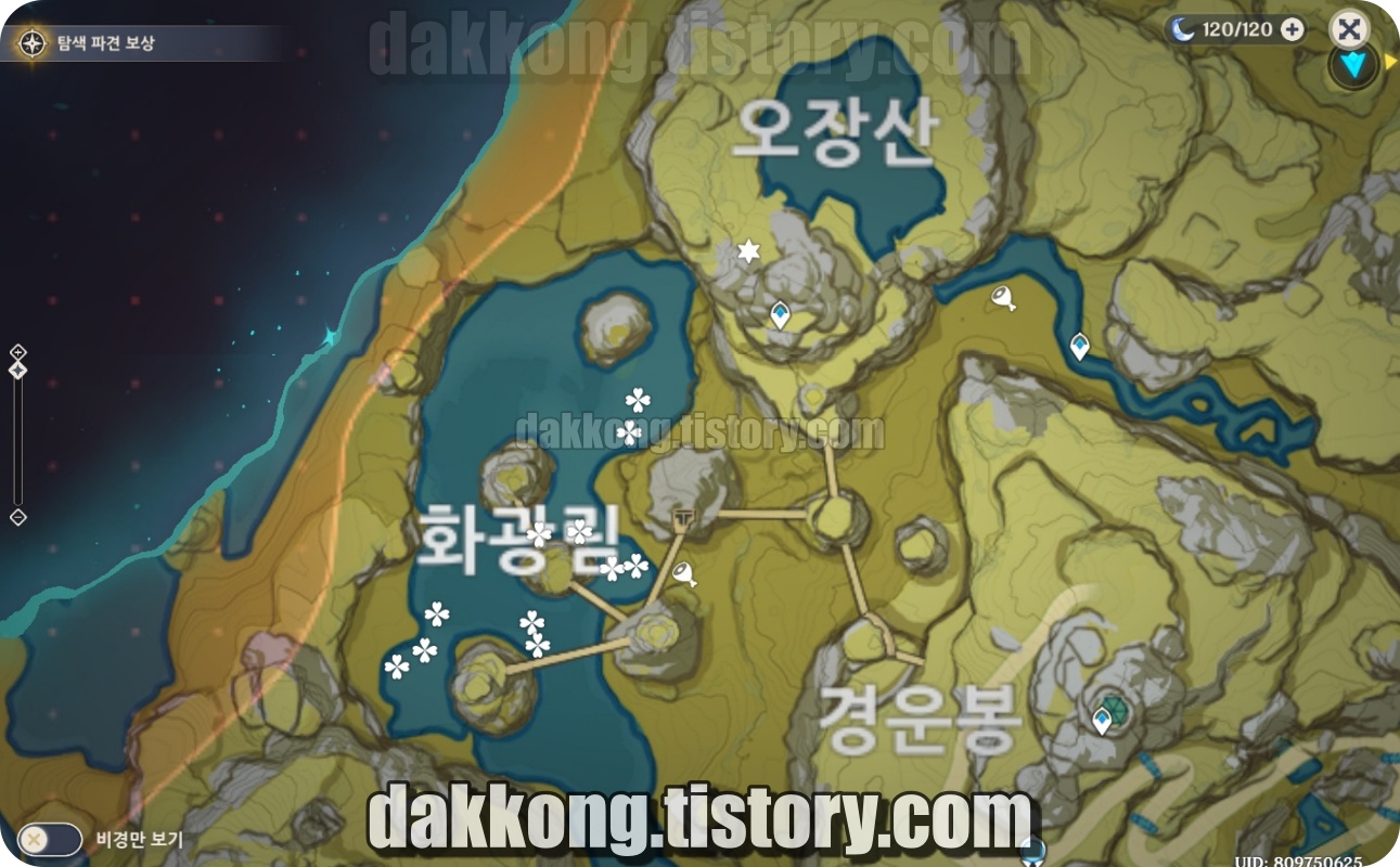 화광림에있는 연꽃받침