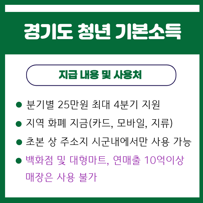 지급내용및 사용처 안내