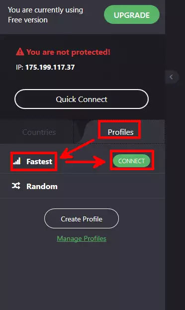 protonVPN-연결-설정-방법